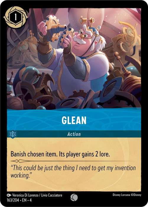 Disney Lorcana Trading Card Game -  Glean - Ursula's Return (4)