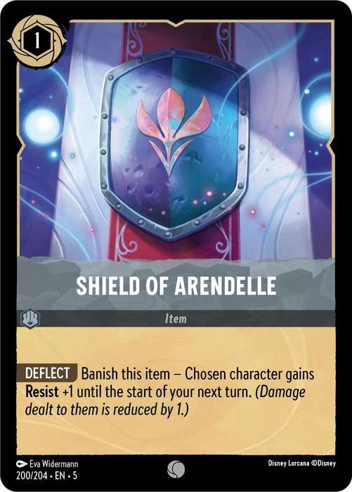 Disney Lorcana Trading Card Game - Shield of Arendelle - Shimmering Skies (5)