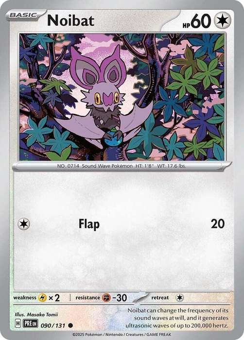 Pokemon Trading Card Game - Noibat - SV: Prismatic Evolutions