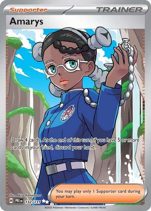 Pokemon Trading Card Game - Amarys - 132/131 - SV: Prismatic Evolutions