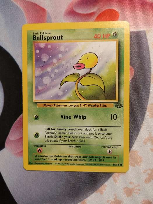 Pokemon Trading Card Game - Bellsprout #49 Pokemon Jungle (3)