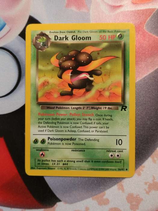 Pokemon Trading Card Game - Dark Gloom #36 Pokemon Team Rocket 1