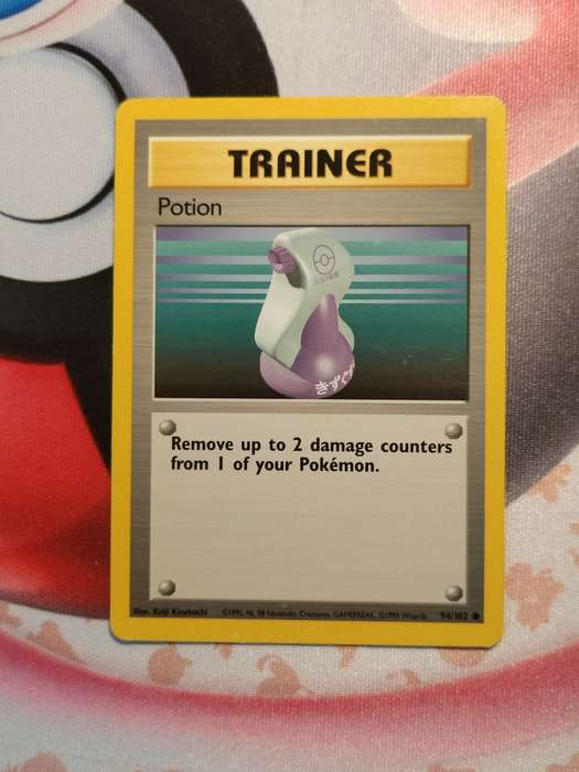 Pokemon Trading Card Game -  Potion #94 Pokemon Base Set (6)