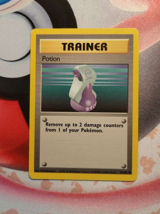 Pokemon Trading Card Game -  Potion #94 Pokemon Base Set (5)