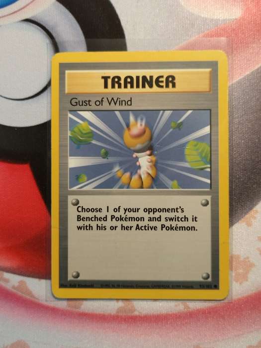 Pokemon Trading Card Game -  Gust of Wind #93 Pokemon Base Set  (1)