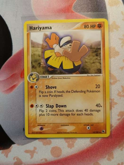 Pokemon Trading Card Game - Hariyama #33 Pokemon Ruby & Sapphire