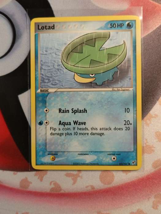 Pokemon Trading Card Game - Lotad #63 Pokemon Deoxys