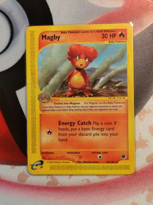 Pokemon Trading Card Game - Magby #52 Pokemon Expedition