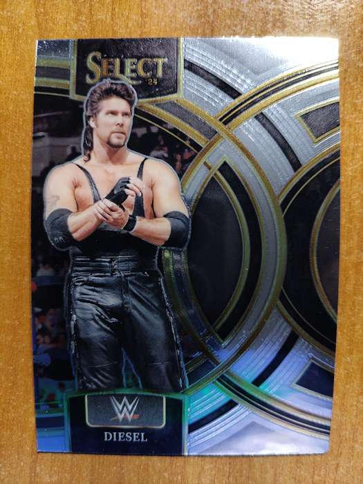 WWE Trading Cards - 2024 Panini Select WWE - Premier Level Diesel #117 Silver Prizm