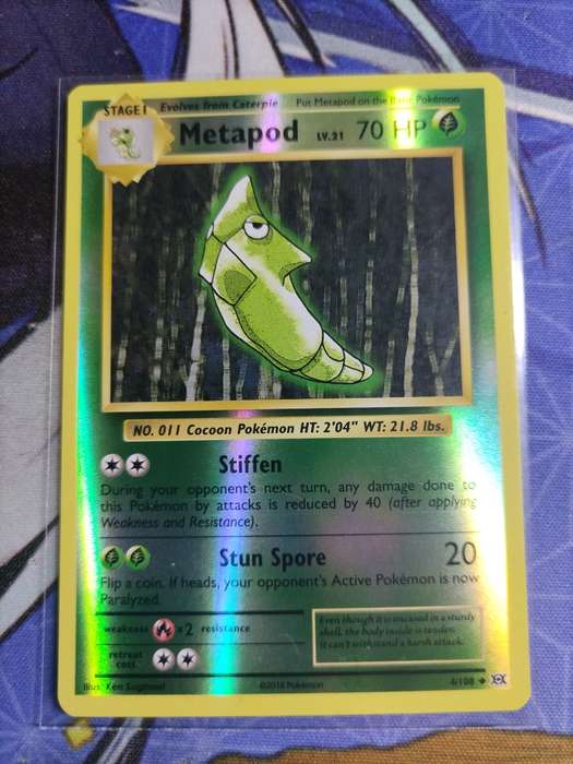 Pokemon Trading Card Game - Metapod [Reverse Holo] #4 Pokemon Evolutions