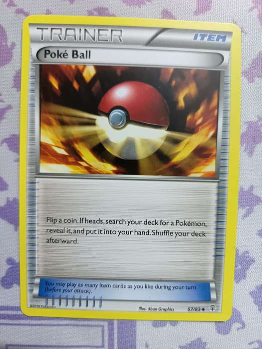 Pokemon Trading Card Game - Poke Ball - 67/83 - Uncommon Generations - 2016