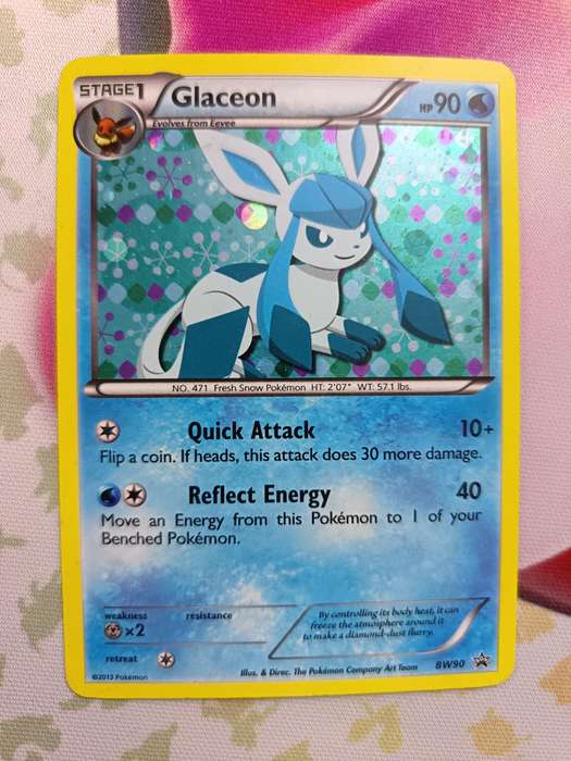 Pokemon Trading Card Game - Glaceon #BW90 Pokemon Promo - Holo - 2013