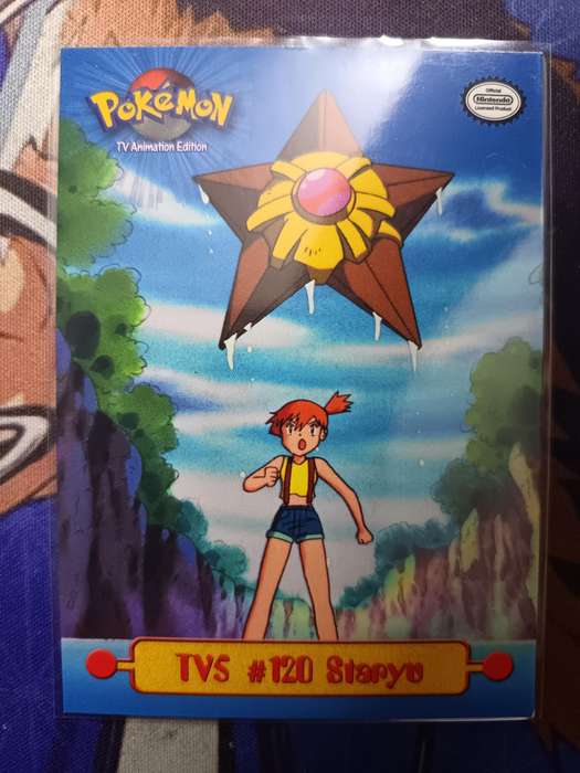 Pokemon Trading Card Game - Staryu #TV5 Pokemon 1999 Topps TV - Vintage