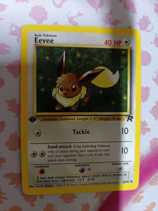 Pokemon Trading Card Game - Eevee [1st Edition] #55 Pokemon Team Rocket