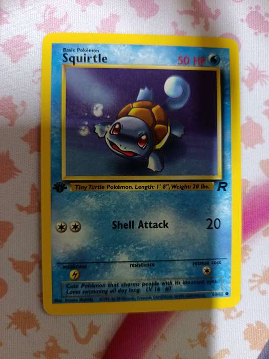 Pokemon Trading Card Game - Squirtle [1st Edition] #68 Pokemon Team Rocket