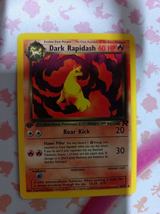 Pokemon Trading Card Game - Dark Rapidash [1st Edition] #44 Pokemon Team Rocket