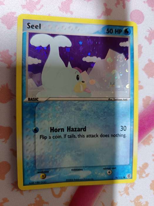 Pokemon Trading Card Game - Seel [Reverse Holo] #78 Pokemon Fire Red & Leaf Green