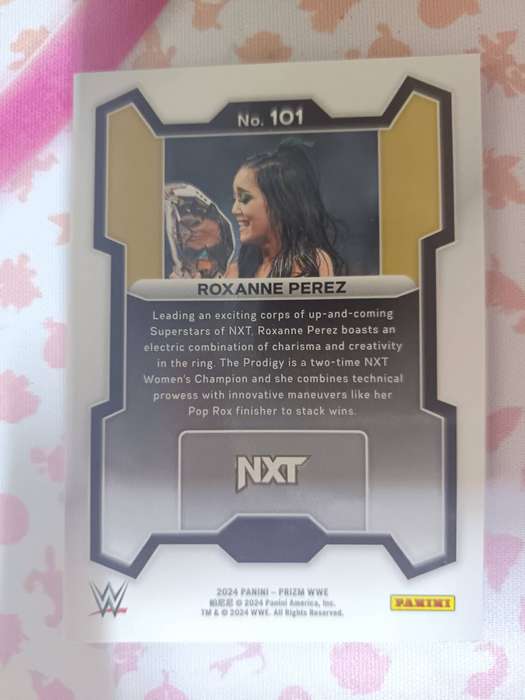 WWE Trading Cards - 2024 Panini Prizm WWE - Roxanne Perez #101