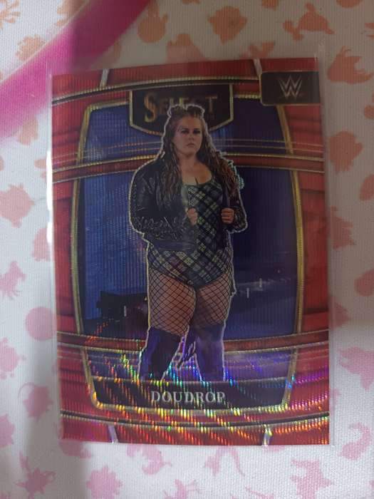WWE Trading Cards - 2022 Panini Select WWE Concourse Red and Blue #27 Doudrop (Piper Niven)