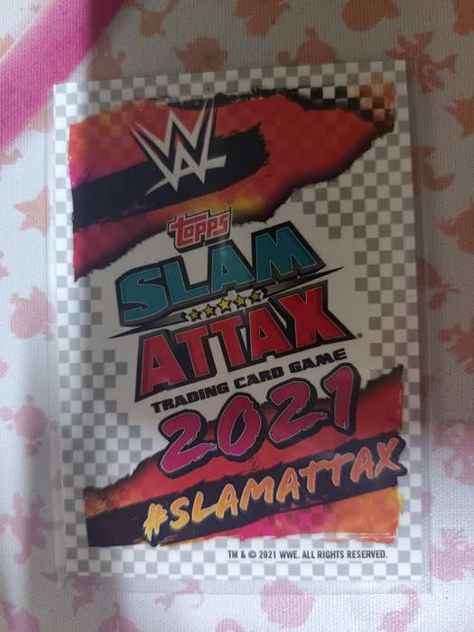 WWE Trading Cards - 2021 Topps WWE Chrome Slam Attax Bayley #176