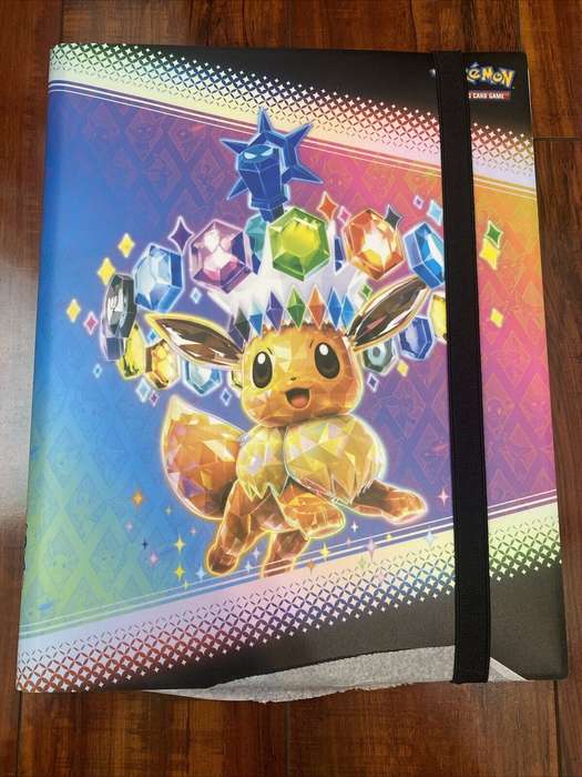 Pokemon Trading Card Game - Prismatic Evolutions - Eevee 9 pocket Binder Holds 378 cards