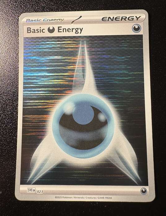 Pokemon Trading Card Game - Black Bolt & White Flare Holo Energy - Darkness