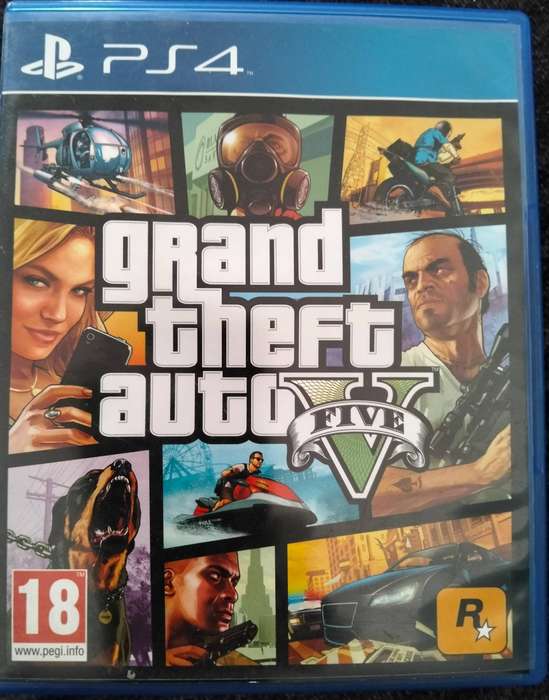 PS4 Grand Theft Auto Five (good condition)