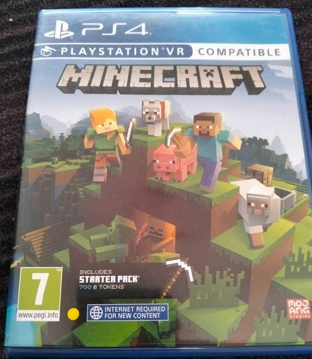 PS4 Minecraft (good condition,)