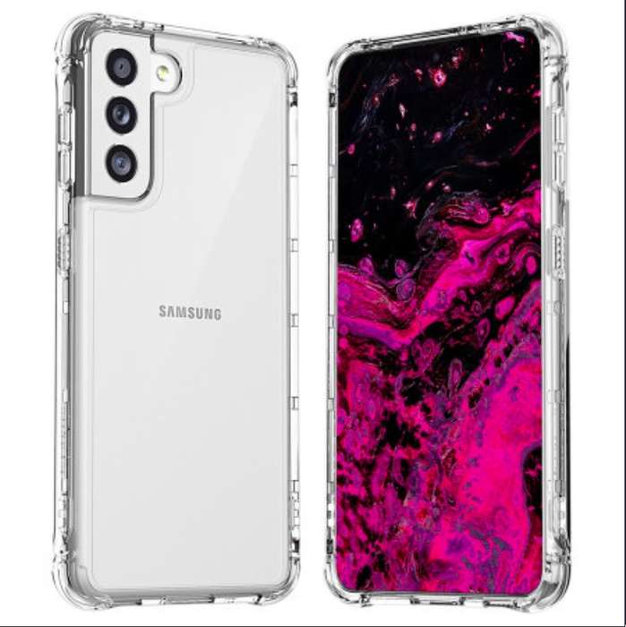 Samsung S21 fe - Protective Shockproof Transparent Gel Case