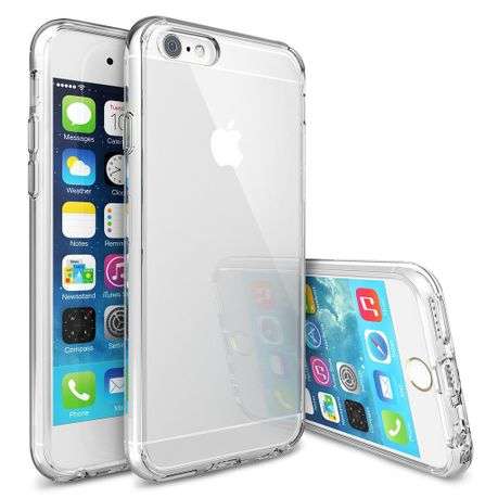 Iphone 6/6s 4.7"- Protective Shockproof Transparent Gel Case