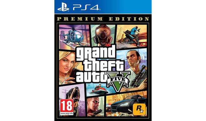 Grand Theft Auto V_ Ps4 game