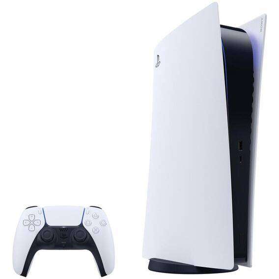 PlayStation 5 Digital Edition Console - 1x controller and cables