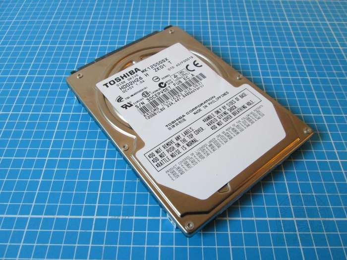 TOSHIBA 120GB 2.5`- Internal Laptop Hard Drive