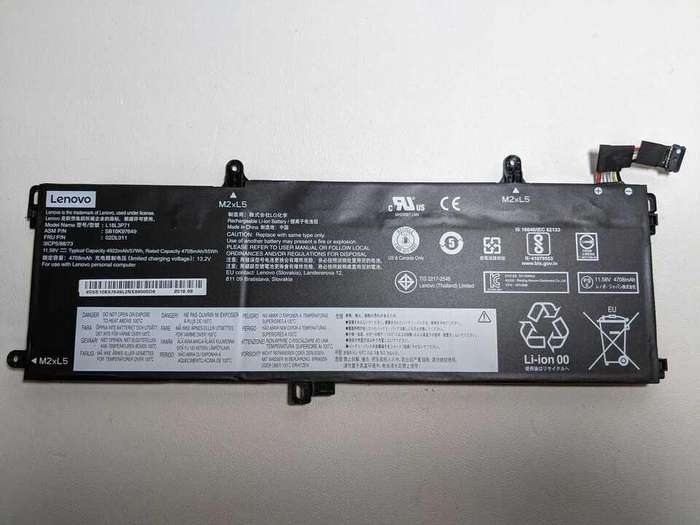 Lenovo ThinkPad T590, P53S, T15 - Battery 11.52V 4922mAh/57Wh -L18L3P71