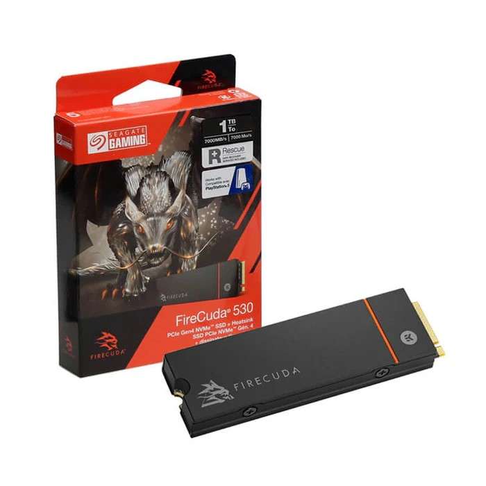 Seagate FireCuda 530 1tb Heatsink SSD 2280 m.2- Ps5 Solid State Drive