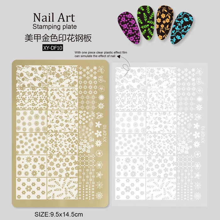 XY-DF Gold Stamping Plate - XY-DF10