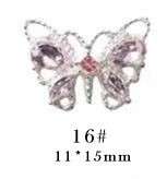 BT-01 Alloy Butterfly 2pcs - BT-01-16 2pcs