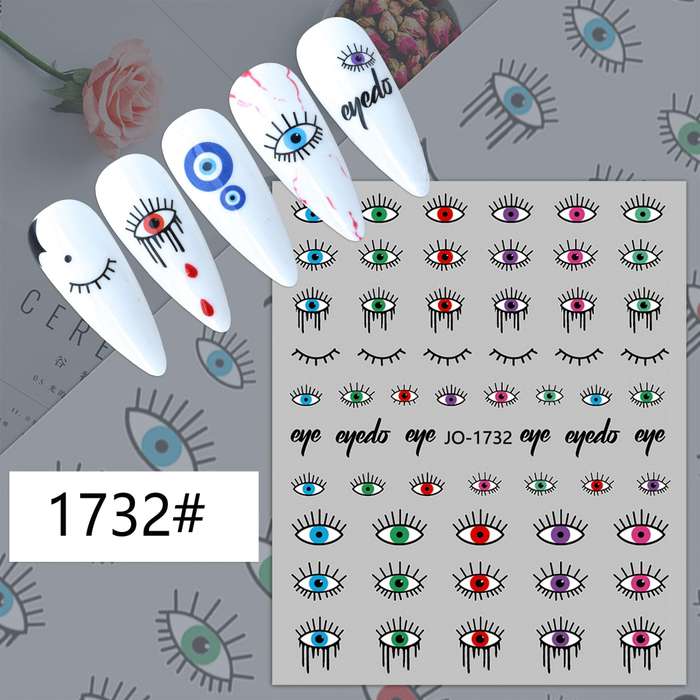 TNA Eye Nail Sticker JO-1732