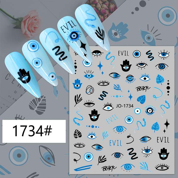 TNA Eye Nail Sticker JO-1734