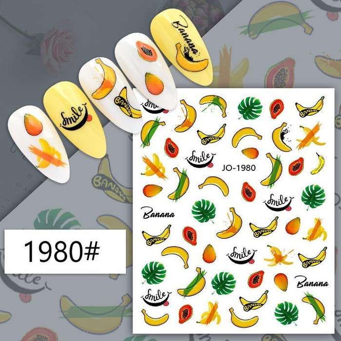 TNA Fruit World Nail Sticker8*10cm  JO-1980