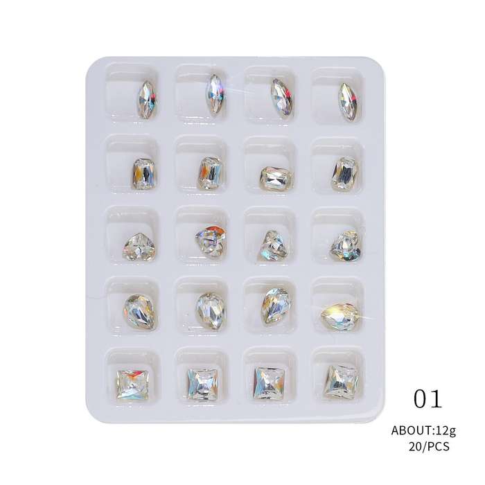 Nail K9 Special Shape Drill Rhinestone num 1