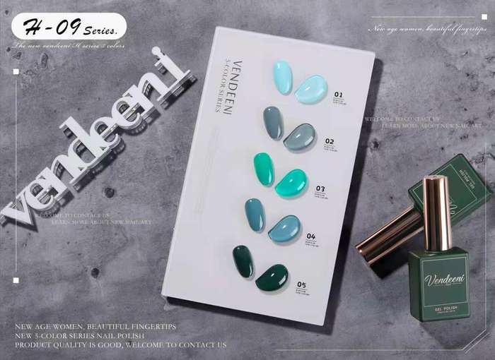 Vendeeni UV/LED Gel Polish 15ml H09 message color number