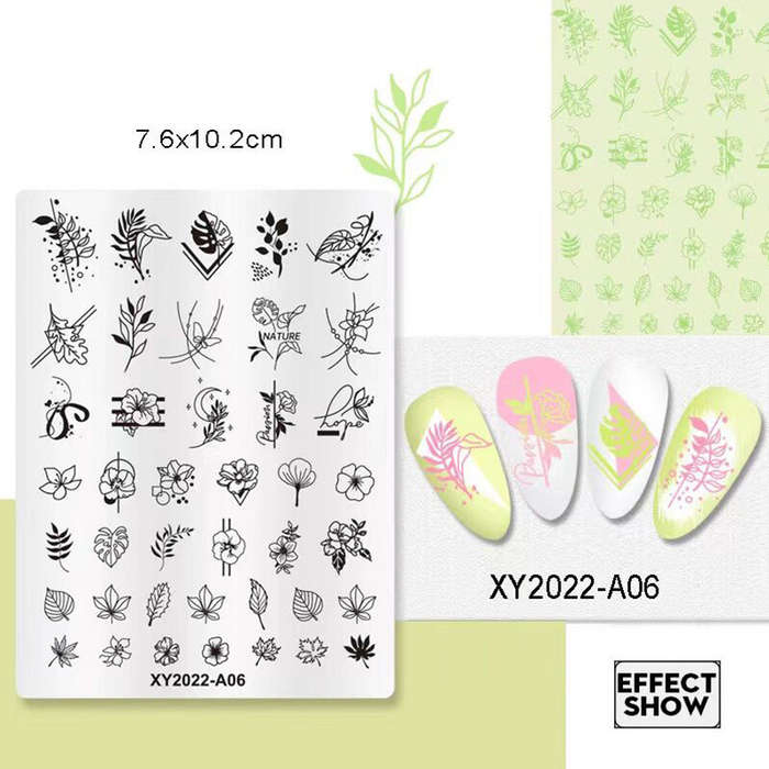 XY2022 Stamping Plate message number