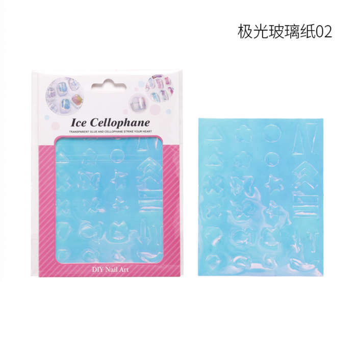 Ice Cellophane Sticker Buy 1 Get 1 Free