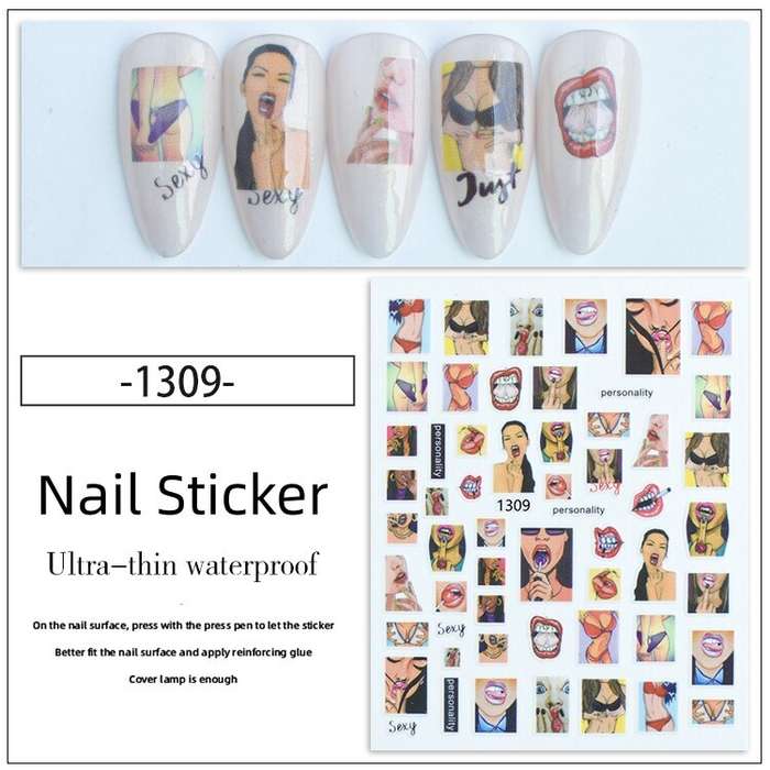 Nail Sticker - JO1309