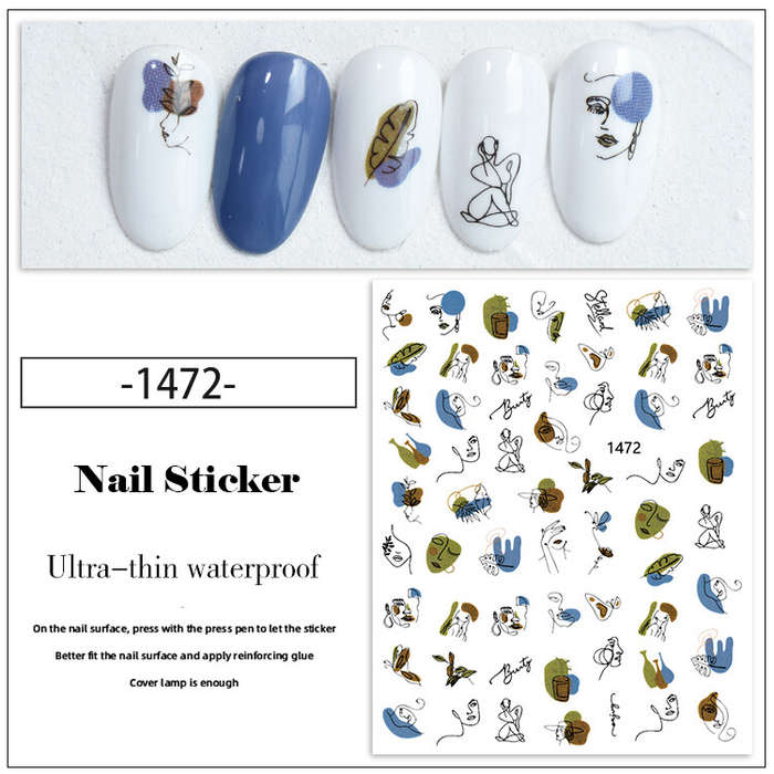 Nail Sticker -   1472