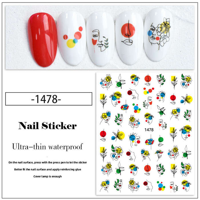 Nail Sticker -  1478