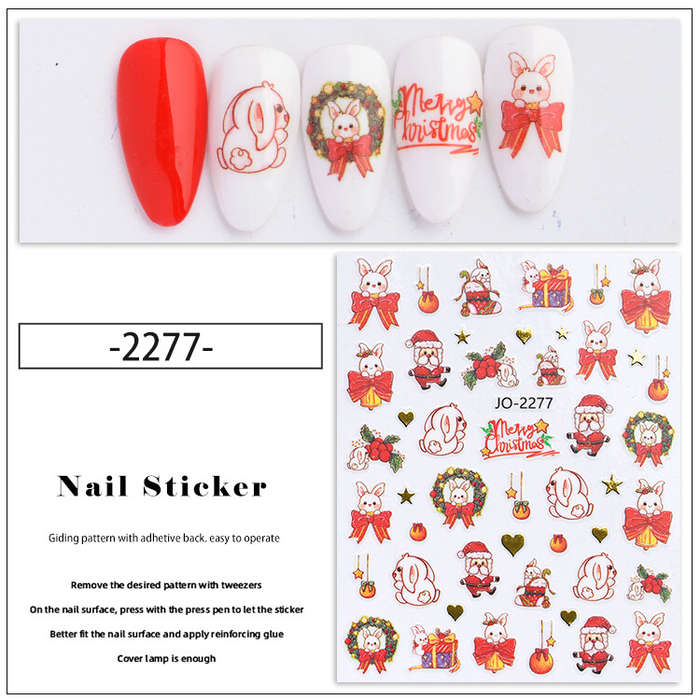 Nail Sticker - 2277