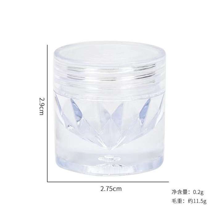 White Pearl Chrome Nail Powder - 0,2g