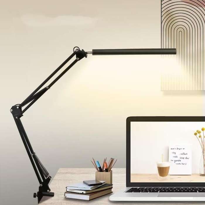 FX309 LED Desk Table lamp 10W USB Cable black